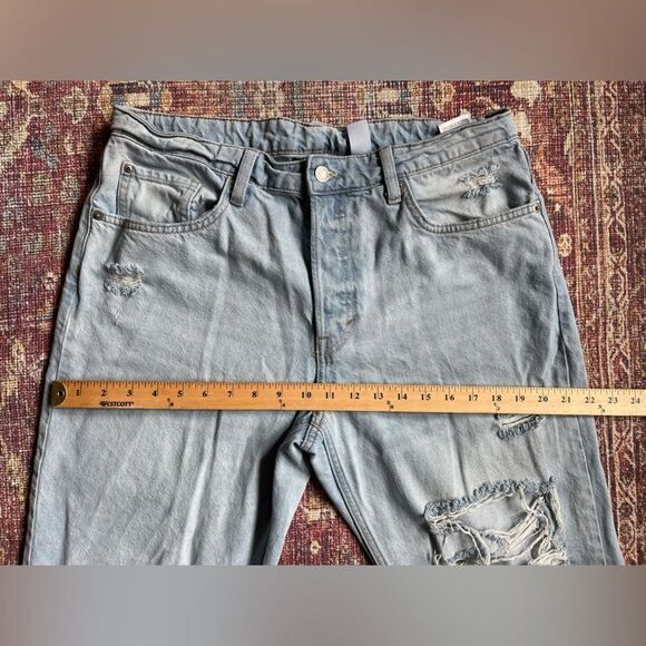 Women’s Primark Denim & Co size 10 high rise 90s boyfriend Distressed Jeans - Picture 4 of 12